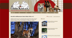 Desktop Screenshot of akita.de